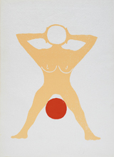 Untitled (In Book „White Shroud“ Allen Ginsberg, 1983)