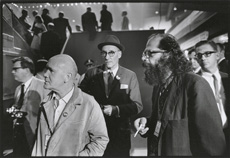 William S. Burroughs, Jean Genet and Allen Ginsberg, n.d.